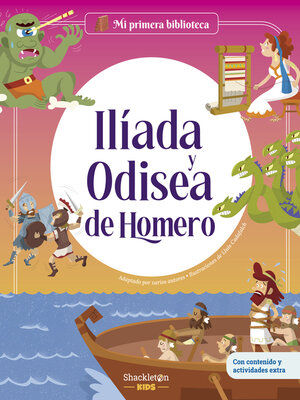 cover image of Ilíada y Odisea de Homero